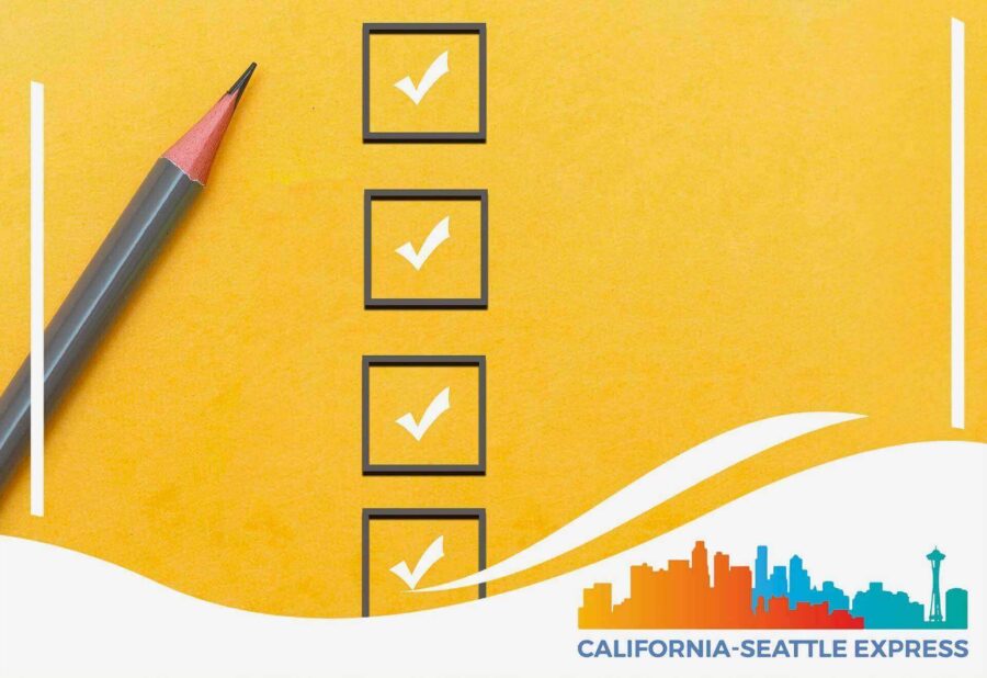 Checklist California-Seattle Express Logo