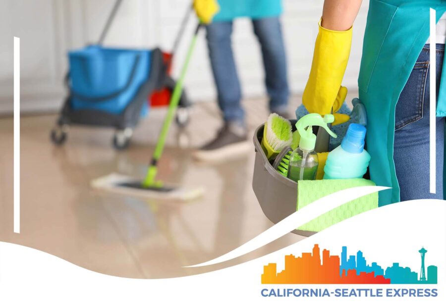 move out cleaning California-Seattle Express logo
