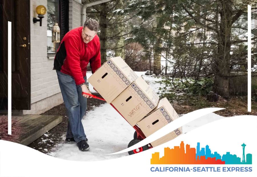 moving in winter California-Seattle Express Logo