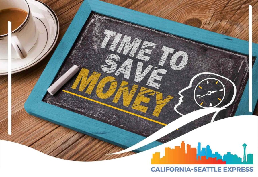 time to save money California-Seattle Express Logo